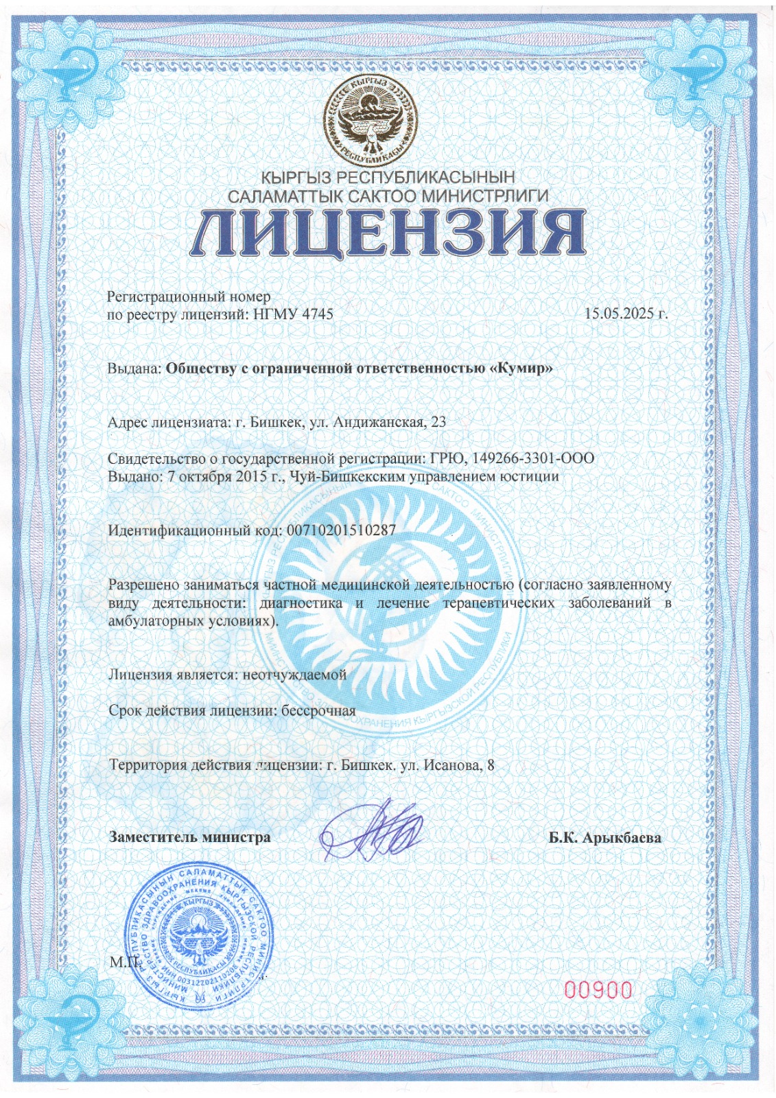 Лицензия компании